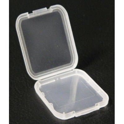 Plastic 4-way Card Case & Holder for SD CF SM MMC Flash Media Memory Cards - 6 pack (no memory cards included)