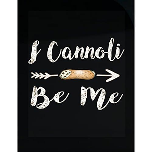 Funny I Cannoli Be Me Pun - Sticker