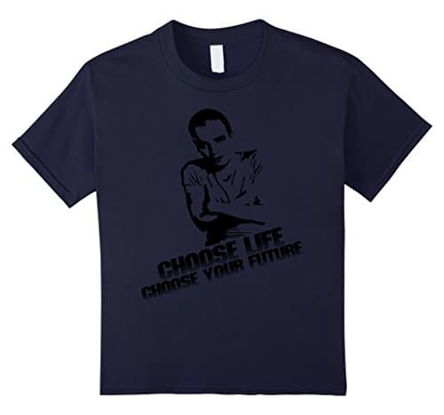 Kids Trainspotting Tshirt 6 Navy