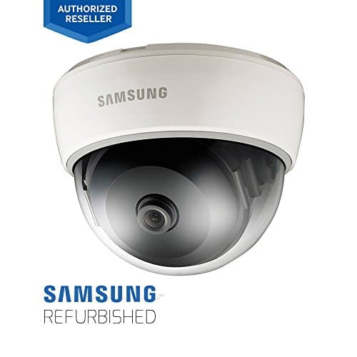 Samsung Security Surveillance Network PoE Dome Camera | SND-5011 - 720p HD, Day/Night, 3mm Fixed (Manufacturer Refurbished)