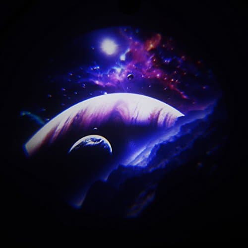 2X 3D Starry Dream Sky Space Logo Insert