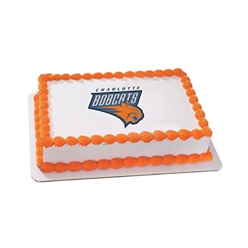 NBA Charolette Bobcats Edible Image