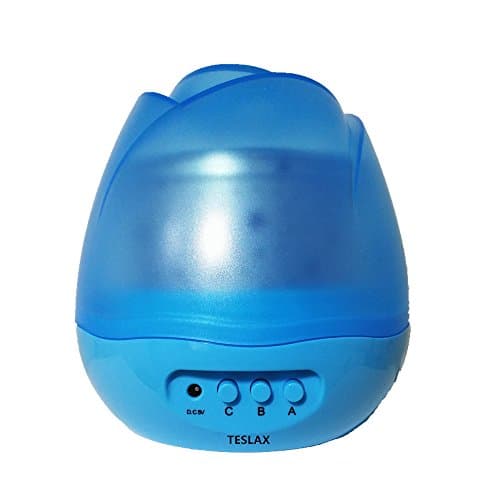 Star Projector Lamp,Night Lighting Lamp,Galaxy Night Light, 360 Rotating, DC 5V / AAA Battery Powered, Ideal Bedroom Lamp for Children and Baby(Children's Christmas Gifts, Birthday Gifts)(Blue)