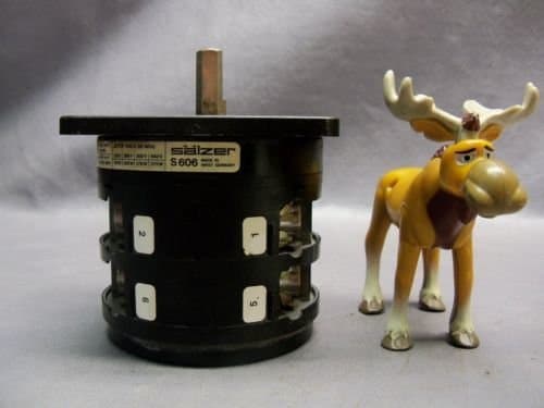 Salzer S606 Rotary Cam Switch with 2 Contacts
