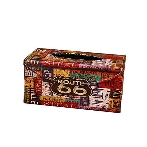 Bledyi Tissue Box Rectangular Tissue Paper Holder Cover Case for Home Kitchen Office Car Automotive Decoration - 22.5 * 12.5 * 10.7cm