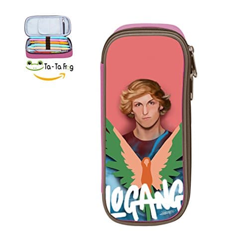 PINGPING88 Logan Paul Pencil Case Bag Storage Organizer Student Box Blue