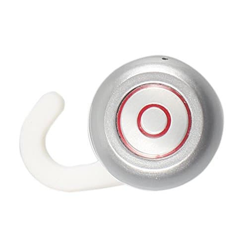 Mini Invisible Bluetooth 4.1 Earbuds Wireless Headset with Built-in Microphone for iPhone 6 and All Bluetooth Smartphone Tablets (Mini 6, Silver)