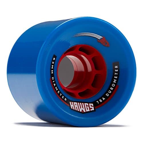 Hawgs Rocket Longboard Wheels - 63mm - 78a - Blue