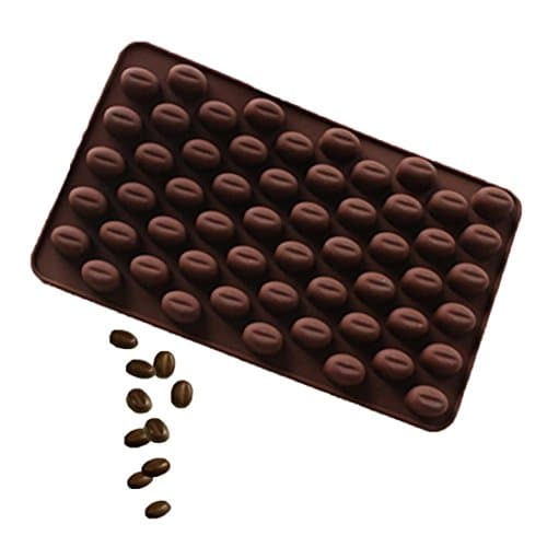 Mold, Hatop Coffee Bean Chocolate Candy Silicone Bakeware Mould Cake Wax Melts