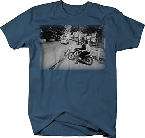 Bob Dylan Motorcycle Vintage Classic Rock Roll Artist Tshirt - Medium