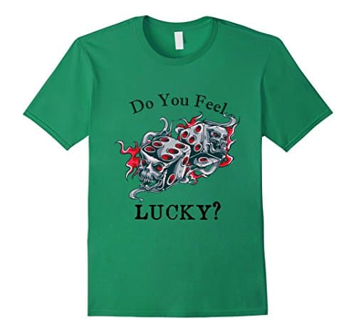 Mens Rolling The Devil's Dice Large Kelly Green