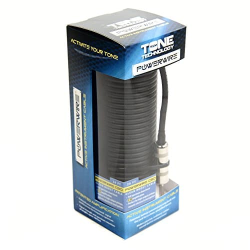 PowerWire TS09 Dynamic Distortion Instrument Cable 20' w/Buffer & 10db Gain