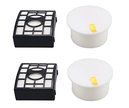 MOCUN Shark Rotator Powered Lift-Away Speed Foam Replacement Filter Set [2 Packs] for NV680, NV681, NV682, NV683 Vacuums Cleaner etc, 2 Foam+2 Felt+2 HEPA Filters.
