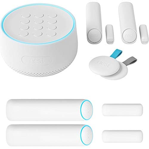 Secure Alarm System Starter Pack (White) with 2 Detect Sensors
