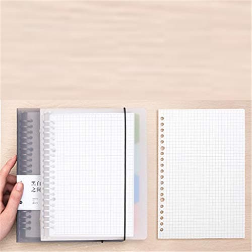 Loose-leaf book Removable notebook Diary A4 Notepad Incorrect book Interchangeable core 275X215MM (square)