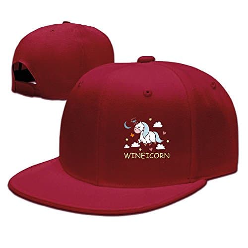 Kkajjhd Unicorns are Flying. Flat On A Baseball Cap.