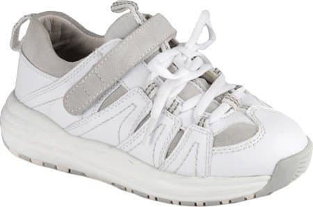 Answer 2 Girls' 231-3,White/Silver,US 1.5 W