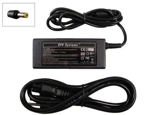 GPK Systems® 40W Ac Adapter for Acer Aspire One D250-1197 D250-1325 D250-1806 D250-1326 D250-1371 D250-1706 D250-1383D250-1389 D250-1695 D250-1410 D250-1413 D250-1689 D250-1417 D250-1538 D250-1622 D250-1580 D250-1610 D250-1613 D255-1134 D255-1203 D255-2509 D255-1268 D255-1345 D255-2520 D255-1549 D255-1625 D255-2532 D255-2107 D255-2136 D255-2670 D255-2210 D255-2256 D255-2691 D255-2301 D255-2331 D255-2795 D257-1486 D257-1497 D257-1671 D257-1682 D257-1802 D257-1806 D260-1270 D260-2380 D260-2440 D270-1044 D270-1375 D270-1401 D270-1182 D270-1395 D270-1460 D270-1410 D270-1466 D270-1606 D270-1461 D270-1492 D270-1824 Laptop Power Supply AC Adapter Charger