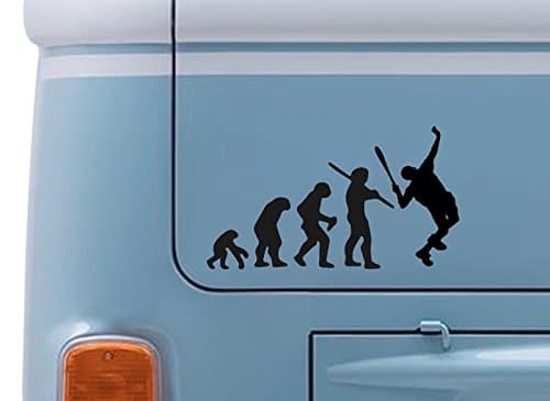 Tennis Evolution Vinyl Decal