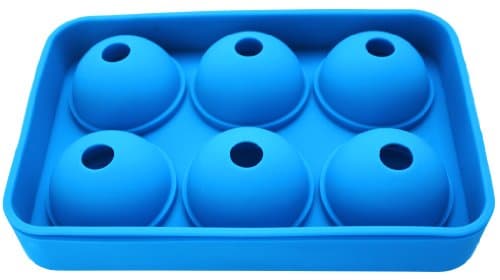 King size large Ice Ball Silicone Sphere Tray Molds