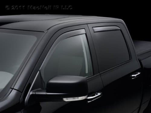 WeatherTech - 73401 - 2004 - 2010 BMW 5-Series E60/E61 Light Side Window Deflector Rear Pair