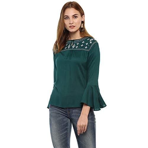 Mayra Women's Plain Regular Fit Top