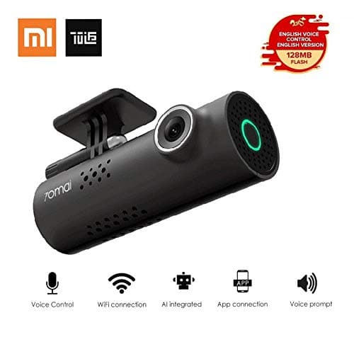Xiaomi English Version Smart WiFi Car DVR Dash Camera 70 Minutes 70mai 1080P HD