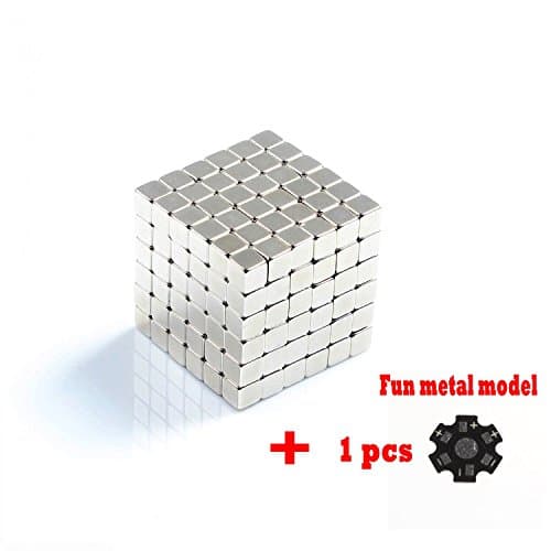 Mini Magnet Cube 216pcs Intelligence Develop and Stress Magnet Block Puzzle format, trinket, toy, Stress, develops intelligence Suited Office Environment by YJHW