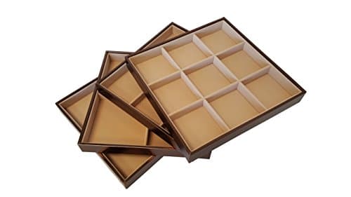 HomeneedsStackable Jewelry Organizer Trays' - 4 Piece Set