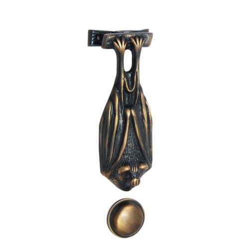 Adonai HardwareBat Brass Door Knocker (Antique Brass)