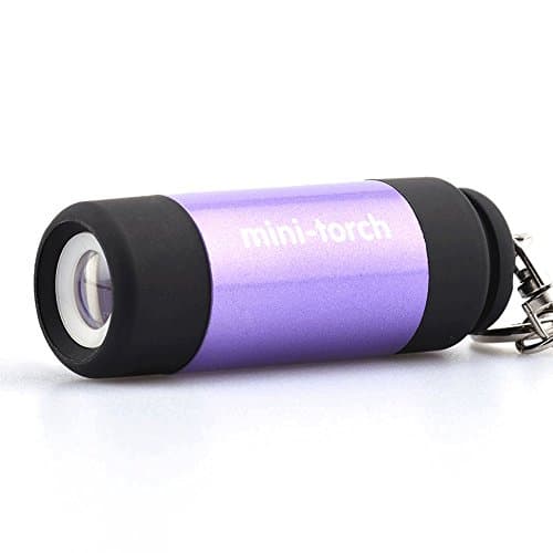 Zmsdt USB Mini Keychain Flashlight Rechargeable Torch Waterproof Pocket LED Torch Portable Light Rechargeable LED Flashlight