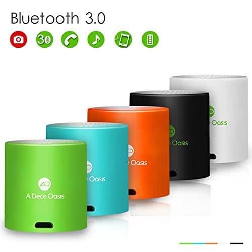 ADO MATE 5 Pocket Colorful MINI Wireless Bluetooth Speaker with Mic (Random: Color)