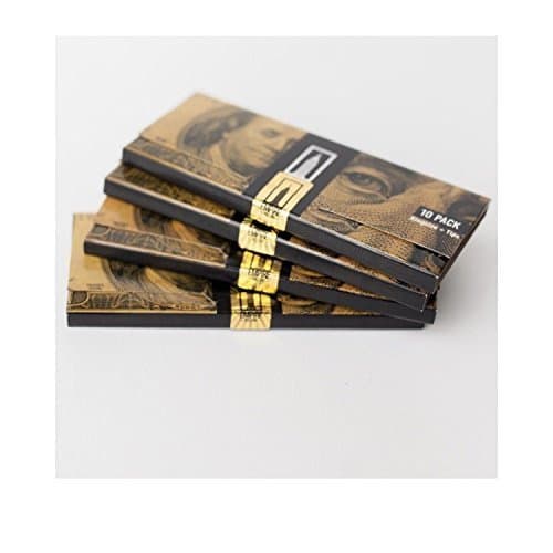 Empire Rolling Benny Rolling Papers and Tips $100 Bill Benny - 3 Pack (3 Wallets)