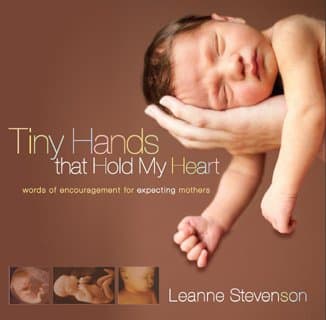 Tiny Hands That Hold My Heart Religious Pregnancy Keepsake Gift