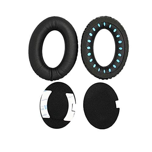Earpad Cushions Ear Cushion with Memory Form Replacement Ear Cushions Replacement Bose Ear Pads Kit for Bose Quiet Comfort 2(QC2) Quiet Comfort 15(QC15) Quiet Comfort 25(QC25)