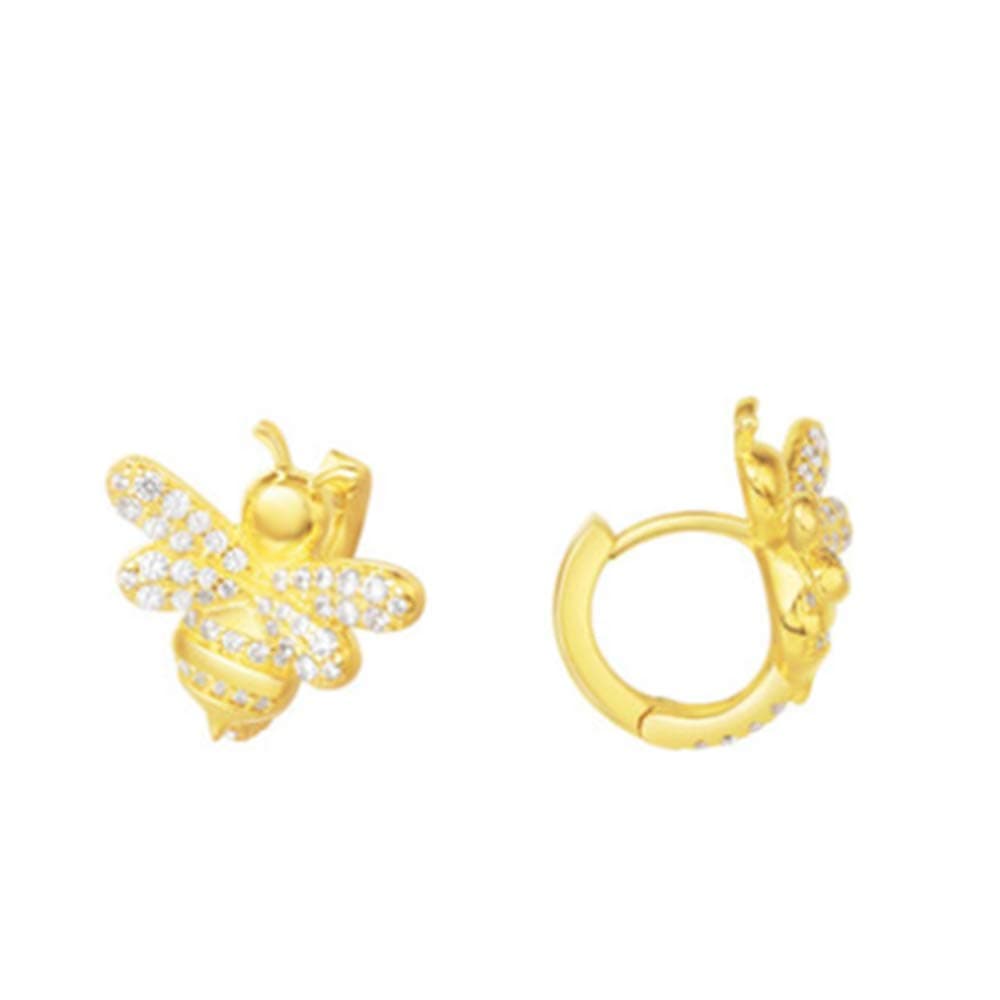 apm monaco official 925silver earrings AE10263OXY earring bee