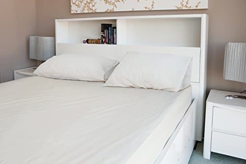 Conni Toggle Mattress Protector, Ecru, Queen