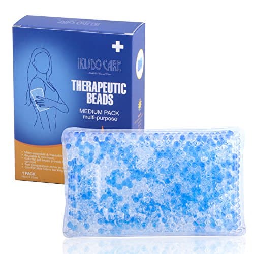 Cold &amp; Hot Therapy Reusable Gel Beads Pack 7.3'' X 4.5''
