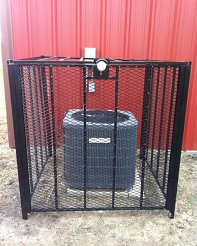 3x3 A/C Cage Powder Coat Black