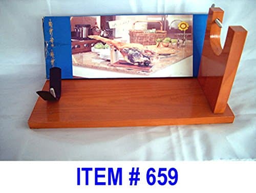 Ham Holder Spanish Style Wooden 15"