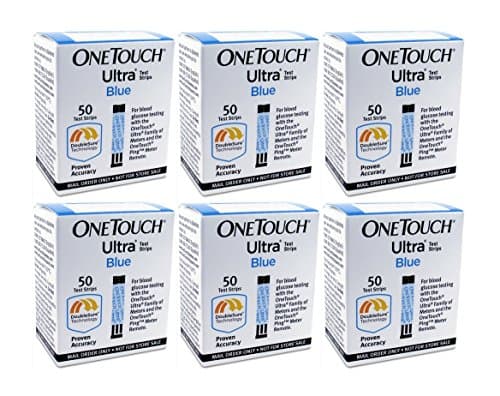 One Touch Ultra Blue Mail Order Test Strips 300 CT