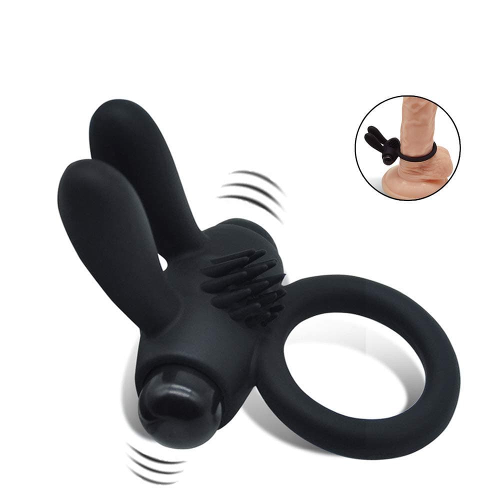 Soft Silicone Exercise Bands - Time Delay - Flexible - Black OOBB101