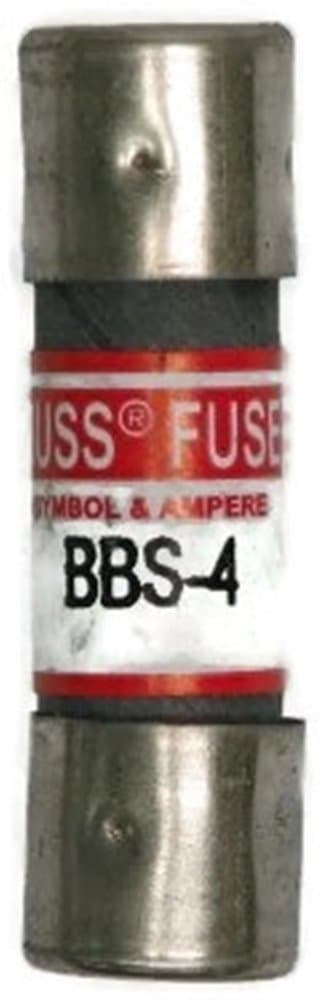 Fast Acting Midget Fuse, Amps 4, BBS
