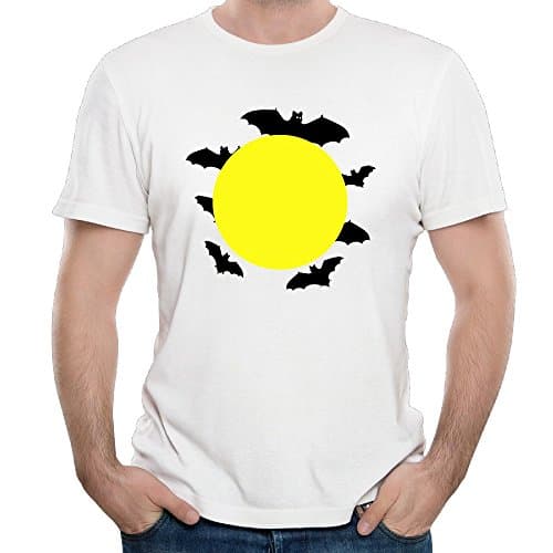 Flying Bats On Fire Logo 100% Cotton Shirts