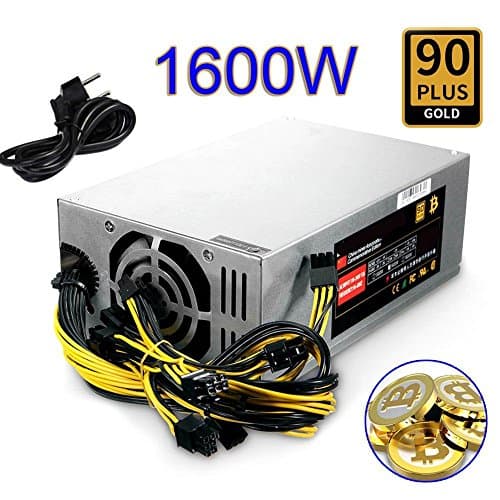 1600W Bitcoin Mining Machine ATX Power Supply Compatible With For BTC ETH Antminer S7 S9 D3 R4