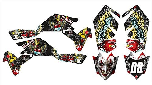 CLOWNS 450 ltr Customised Graphics Decal Sticker Kit 450ltr