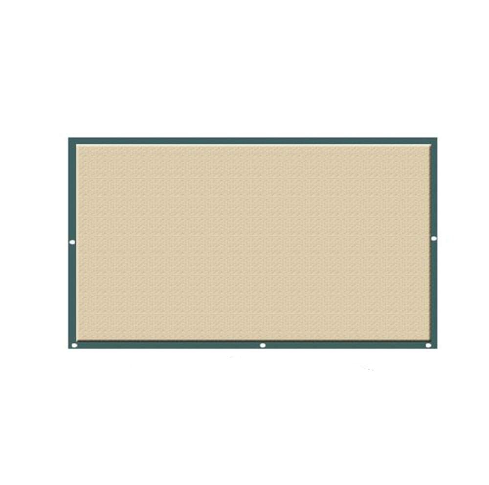 Sun Shade Sail Canopy Rectangle Sand Color,Sun Net Sun Mesh Shade Sunblock Shade Sail UV Resistant Net For Plant Cover For Greenhouse Flowers, Plants, Patio Lawn Outdoor Facility And Activities,2M×5M