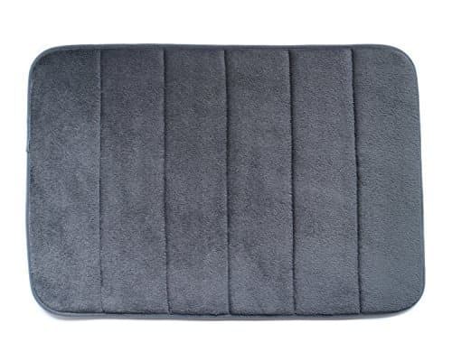 Pingzi Luxurious 17-Inch by 24-Inch Memory Foam Bath Rug Mat