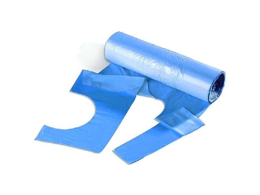 Elite HealthcareDisposable Blue Aprons On A Roll (200)