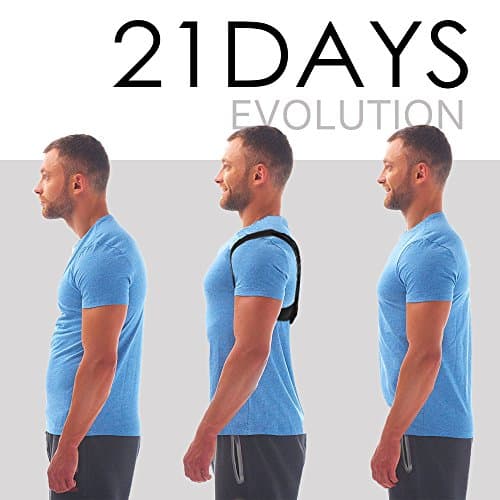 Posture Corrector for Women and Men - Posture Support for Slouching & Hunching - Comfortable and Adjustable Posture Brace for Shoulder, Upper Back, and Neck Pain Relief - Spinal Support by Pripaso